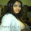Females clubbing